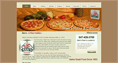 Desktop Screenshot of masispizza.com